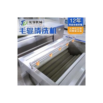 毛辊去泥去皮清洗机 生姜红薯土豆去皮清洗机