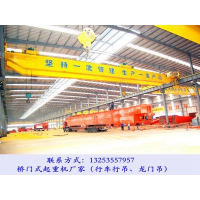 2025年不同吨位双梁桥式起重机价格