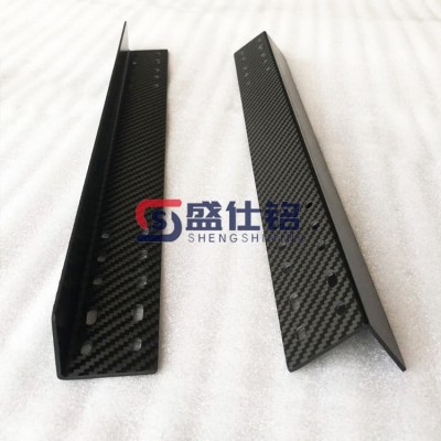 定制碳纤维L型工业件 建筑工程用 工业包角定制