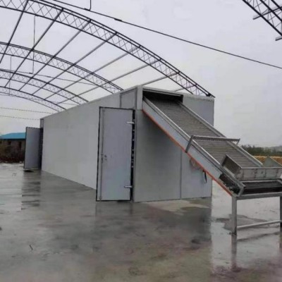 树脂椰壳干燥机带式粮食烘干机自动化进出料