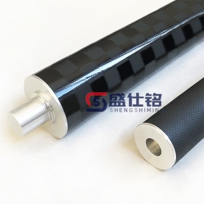 定制生产 高精度碳纤维辊筒 辊轴表面光洁度高