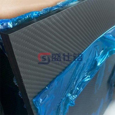 碳板定制加工 高强度复合材料斜纹30mm厚碳纤维板加工