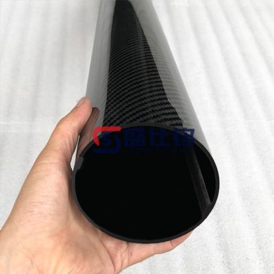 碳纤维管加工3K哑光亮光空心管卷管方管耐磨抗压