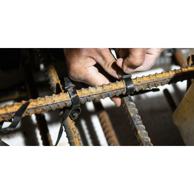 高铁钢筋绝缘绑扎带一字型绝缘扣国标质量十字型绝缘夹子