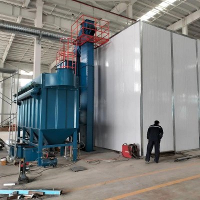 全自动打砂房回砂喷砂设备制造安装