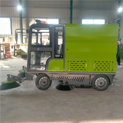 环保HS-3836纯电动四轮清扫车纯电动四轮道路洗路车价格