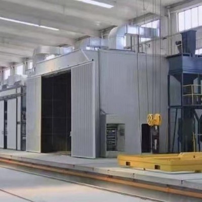 全自动喷砂房异形尺寸支持定制