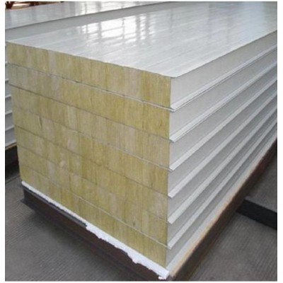 机制岩棉复合板绿色环保净化彩钢复合板阻燃防火多规格