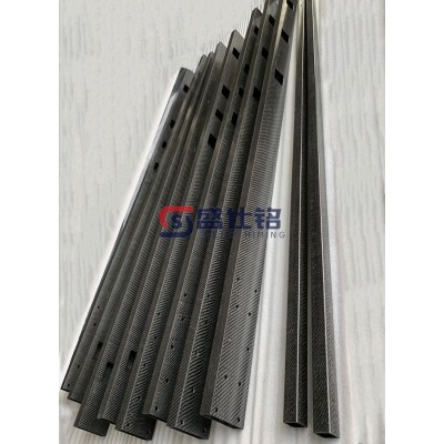 碳纤维复合材料 高模量碳纤叉臂生产 碳纤维牙叉定制
