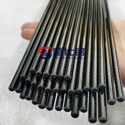 3k碳纤维棒 实心高强度耐热性好碳纤维杆 支持定制