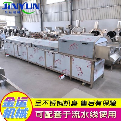 乳品灭菌机 蔬菜漂烫杀青机 香菇酱杀菌流水线