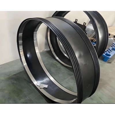 非开挖修复材料不锈钢快速锁加工定制元亨不锈钢双胀圈