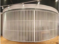 别墅阳台厨房等场所水晶折叠门河北厂家生产安装