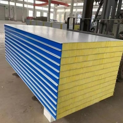 彩钢岩棉净化板定制环保材质高效净化板