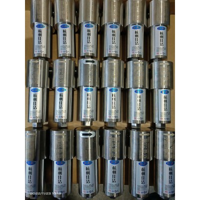 压缩空气氮气过滤器 不锈钢滤芯式气体过滤器