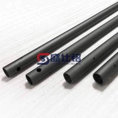 定制碳纤维圆管CNC加工  高强度轻量化 适配机械装配