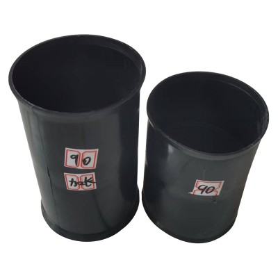 PE电力管接头 90/110/160穿线管直接 塑料免热熔