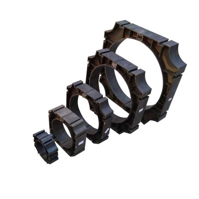 加厚PVC电力管管枕 电缆保护管固定支架 玻璃钢管排管支撑