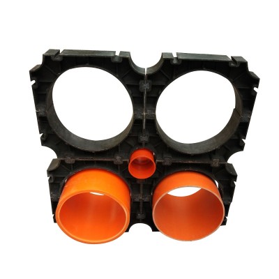 PVC电力管配套管枕 工程电缆管固定托架 源头厂家现货批发