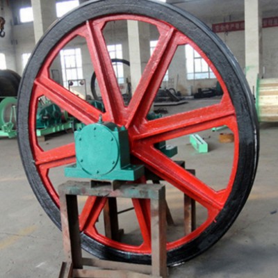 固定天轮 斜井提升设备游动轮 碳钢材质使用寿命长