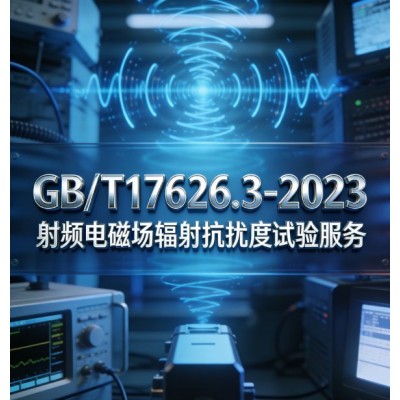 GB/T17626.3-2023射频电磁场辐射抗扰度试验服务
