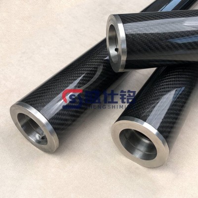 耐磨抗变形碳纤维辊轴 薄膜 涂布行选碳纤维辊轴