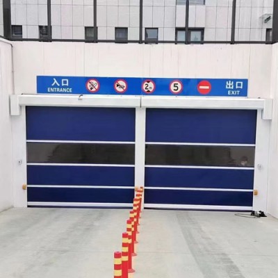 河北任丘天地华晨硬质快速卷帘门，快速门河北生产厂家