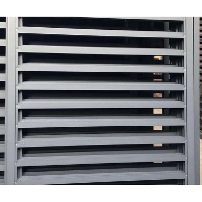 空调保护罩，空调外机罩河北生产厂家，锌钢电动百叶窗