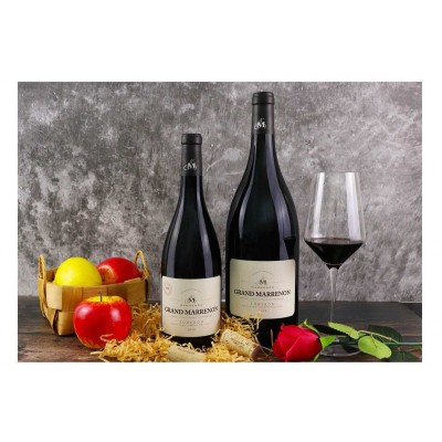 格兰马勒农红葡萄酒 法国吕贝荣AOP干红葡萄酒