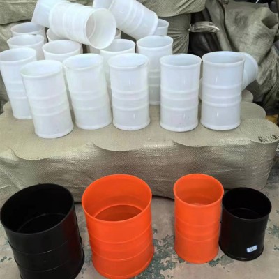 加长橘红色电力管接头电缆管直通MPP电力管直接高压护套管外接