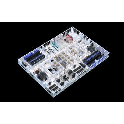 徐州网络机房|机柜产品设备外观效果图设计制作