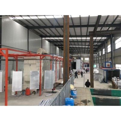 重庆铝单板喷漆喷粉流水线设备