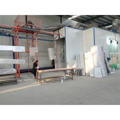 贵州贵阳铝单板喷漆喷塑生产线设备