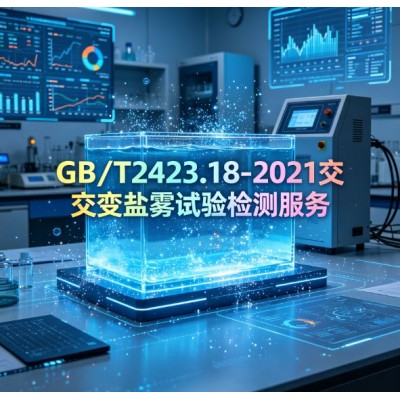 GB/T2423.18-2021交变盐雾试验检测服务