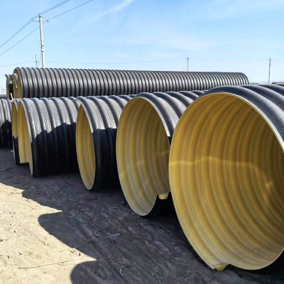 钢带增强管 高环刚度抗压耐磨 用于地埋排水排污