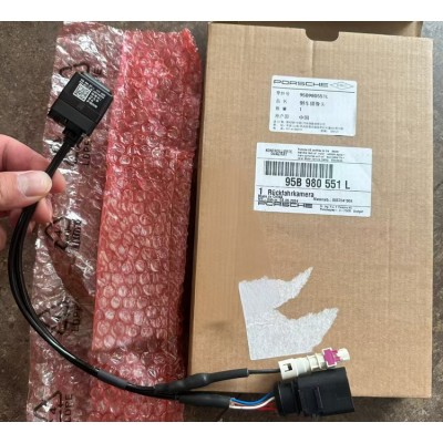 保时捷倒车摄像头 倒车镜 内视镜 雨刮水壶 空调管