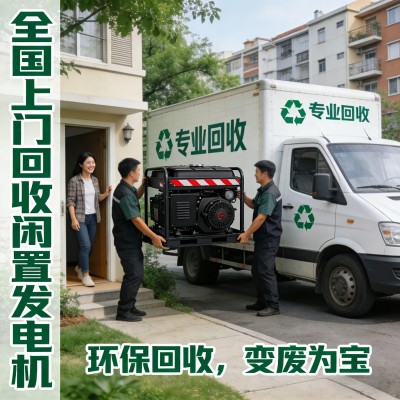 多台同品牌发电机批量上门回收全国批量收货