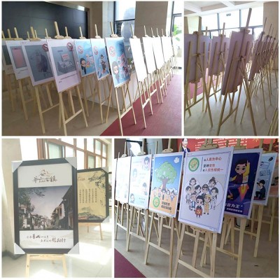 西安木画架,手提海报架,西安pop便携展架,落地报刊栏定做