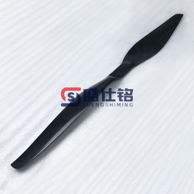全碳纤维无人机螺旋桨 测绘航拍机型桨叶 高刚性形变微小